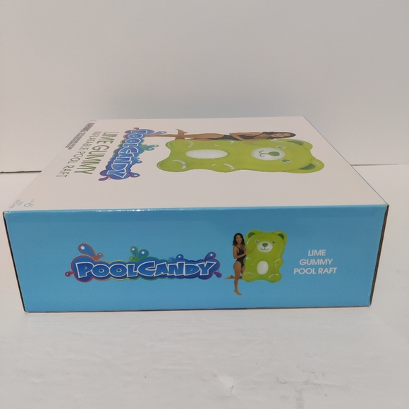 Pool Candy Lime Gummy Inflatable Pool Raft - Picture 4 of 5